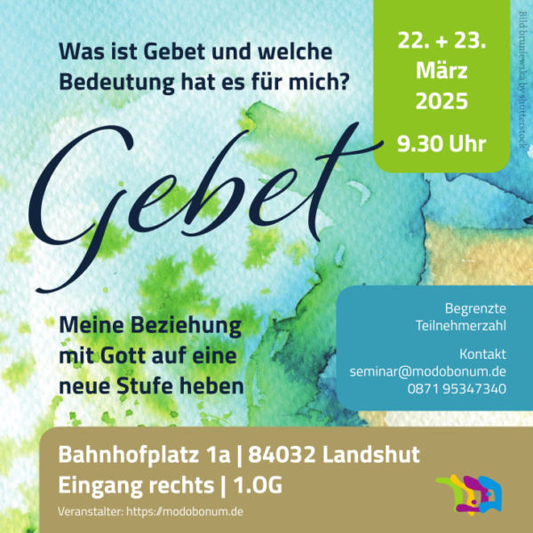 Gebet und die Liebe, das Seminar